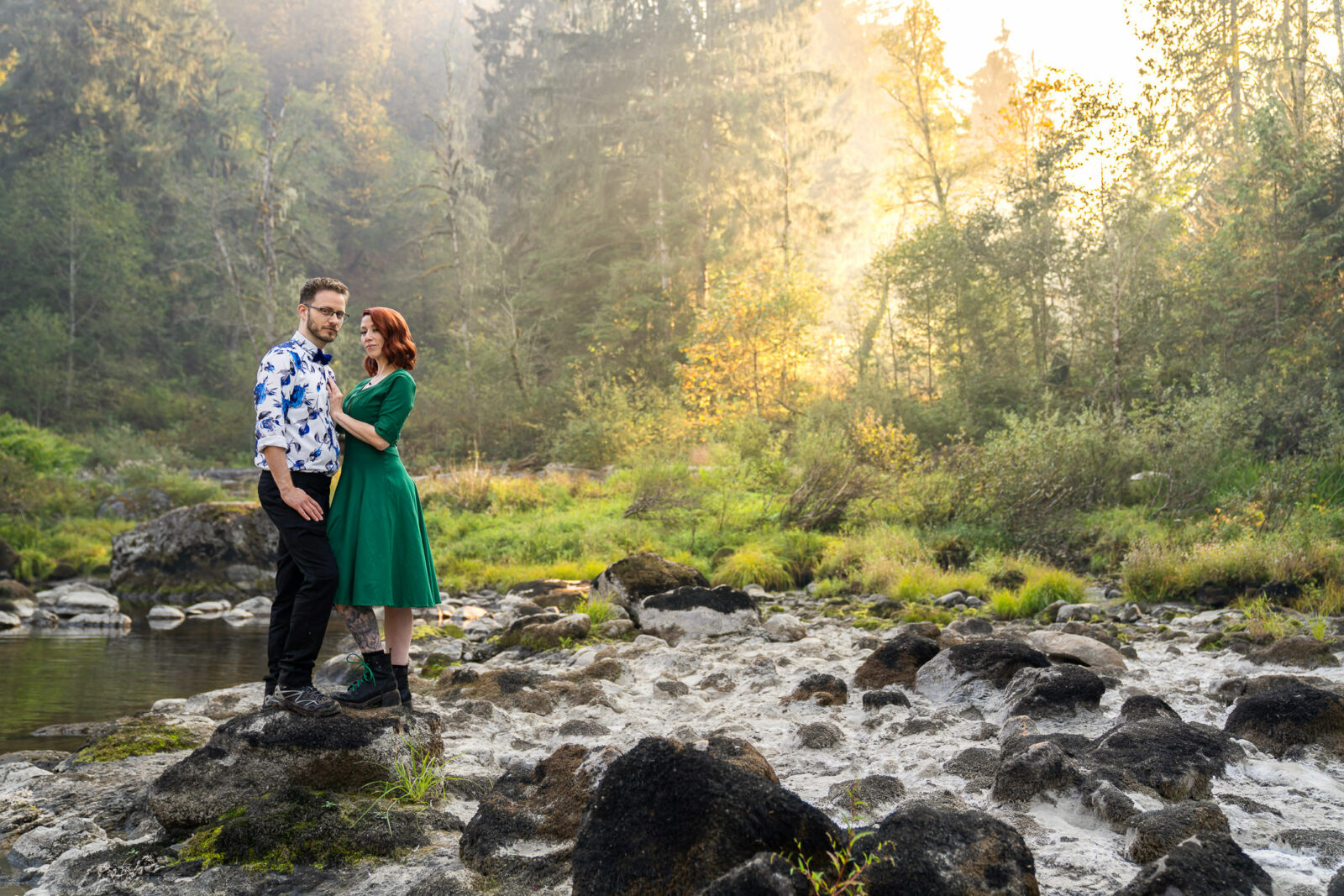 Snoqualmie Falls Elopement with Outshined Photography