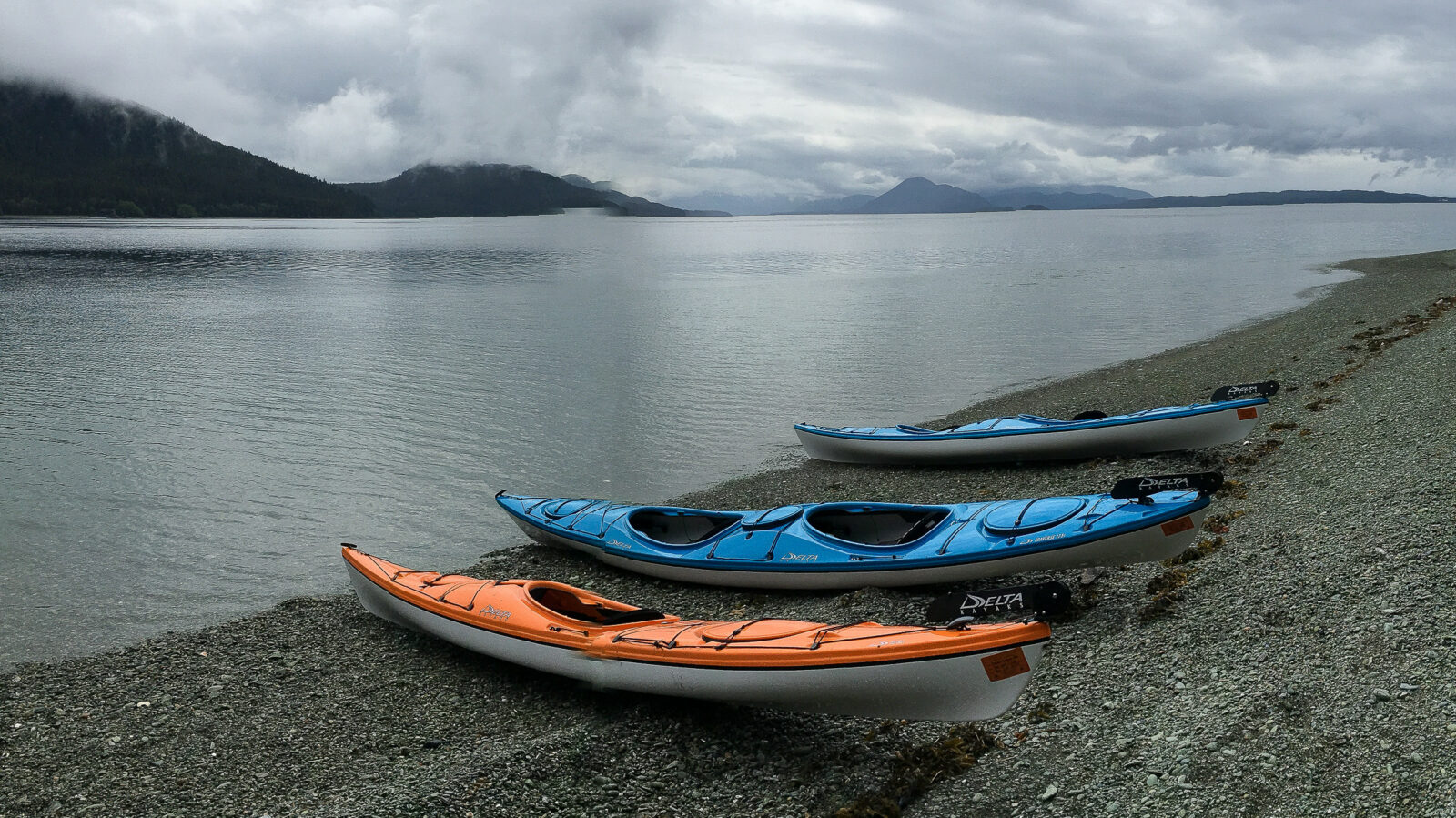 Kayak on your Alaskan elopement
